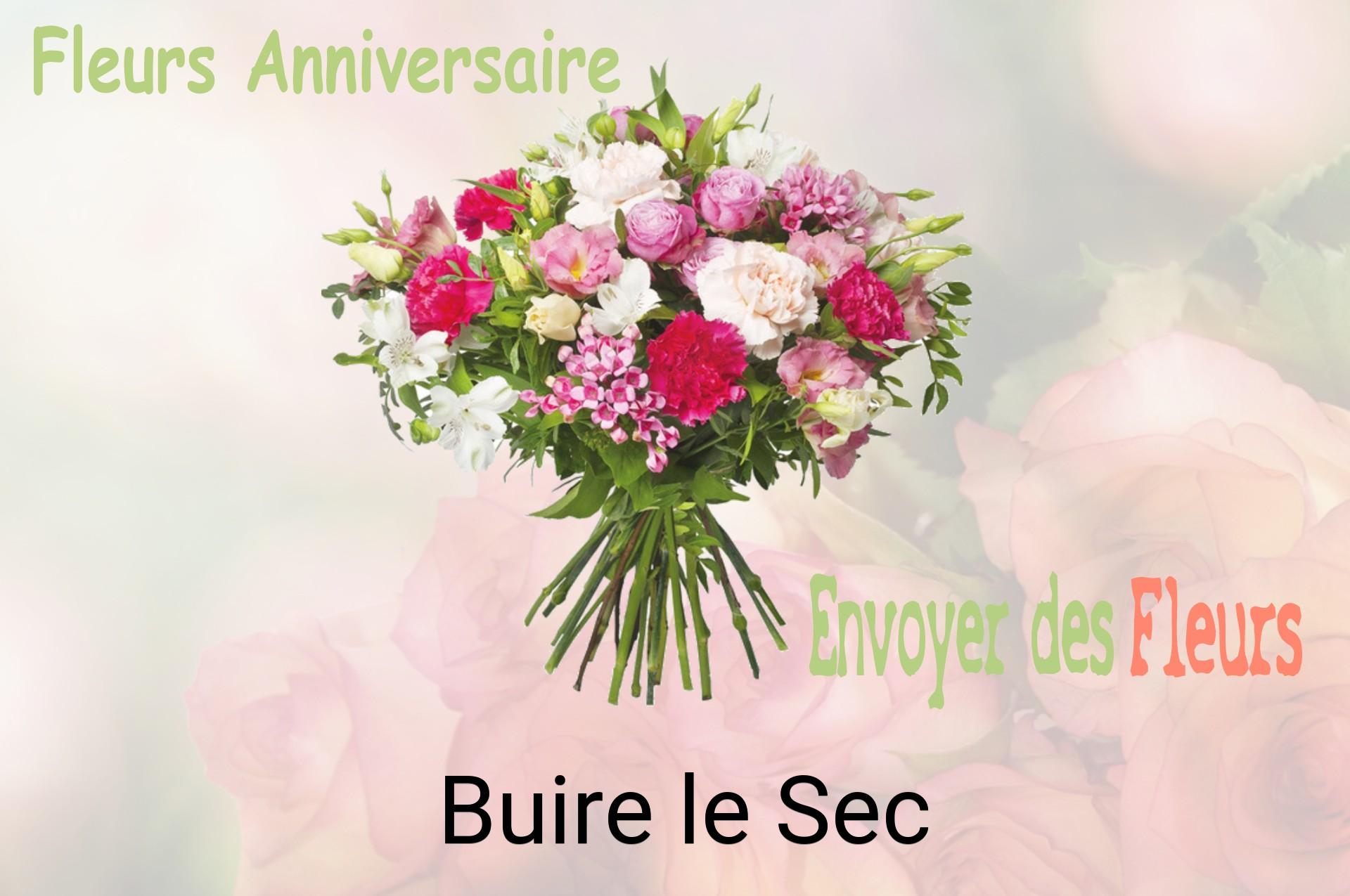 Bouquet de fleurs d’anniversaire livré à Buire-le-Sec
