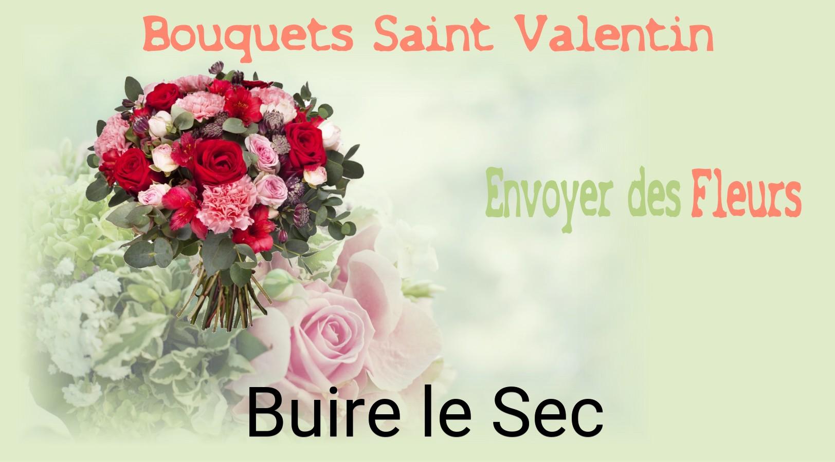 Roses de Saint-Valentin livrées à Buire-le-Sec